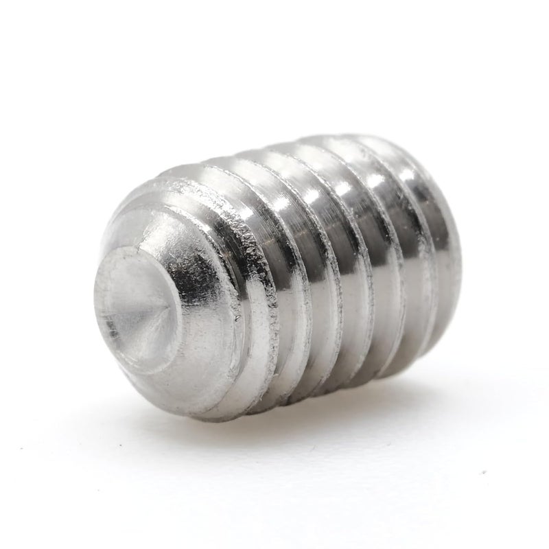 ReplacementScrews Set Screws Compatible with Delta RP25620 (Faucet Handle Assembly Screws) 1/4 inch Long Stainless Steel Precision Set Screws (Pack of 2) - Image 1